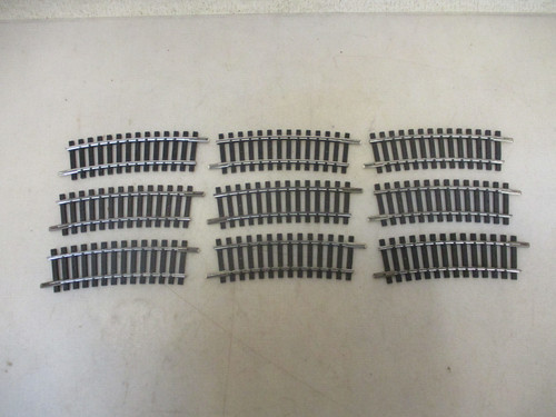x-28415	Fleischmann H0 9 St. Gleise R=357,5 mit leichte Gebrauchsspuren | Zustand: Gebraucht