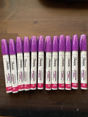 Sharpie (qty 48) 35562 Magenta, Oil Based Pen, Medium Point