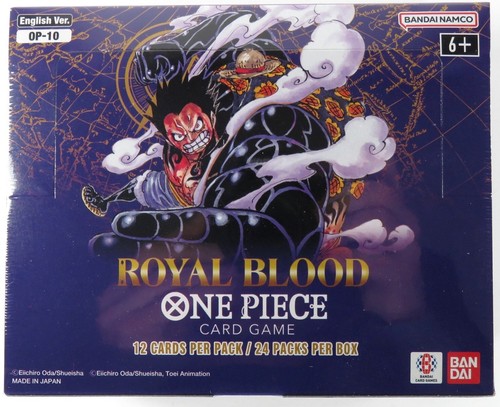One Piece: ROYAL BLOOD Trading Card Game Booster Display Box sealed OP-10 - Picture 3 of 4