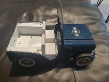 VINTAGE TONKA USAF JEEP IN DARK BLUE