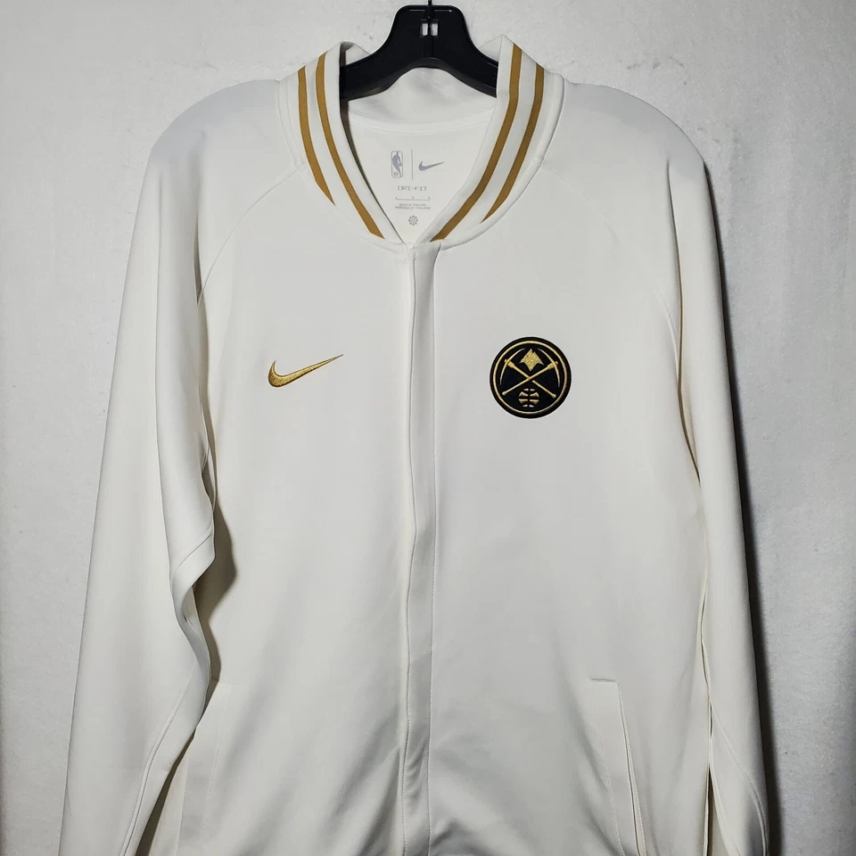 Denver Nuggets NBA Champions Banner Auténtico Showtime Chaqueta Cremallera Completa Nike Foto 2 de 4