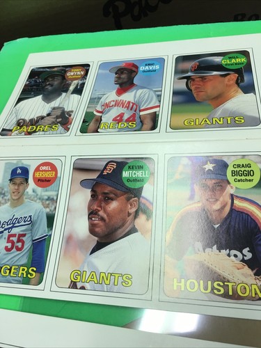 1990 BBC Magazine Repli-Cards Uncut Insert Sheets Lot - Picture 2 of 19