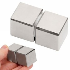 Block Magnets Super Strong N45 Neodymium Large Magnet 1"x1"x1" Rare Earth
