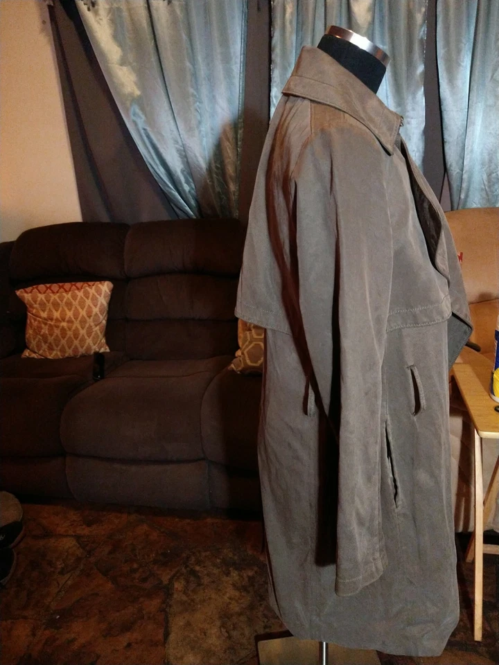 Club Monaco Womens Jacket Coat Olive Green Size xs/tp - Image 4 of 4