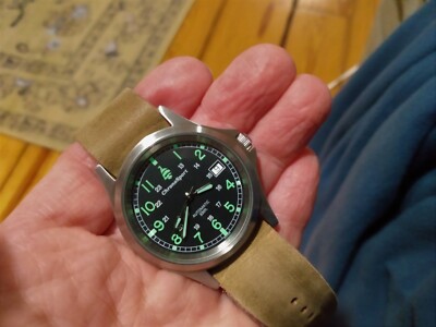 NOS - NIB New Chronosport Field watch (Sinn/Guinand)