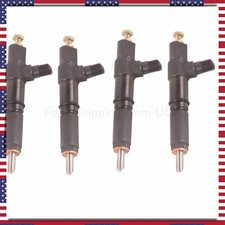 Fits Kubota V2403 D1703 Engine Zexel 1G852-53001 1G852-53002 4Pcs Fuel Injector