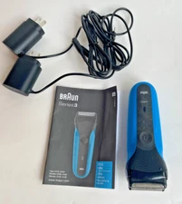 Braum 310S Series 3 Electric Razor Wet & Dry w/Manual & Chargers