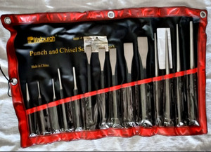 PITTSBURGH Punch & Chisel 14 Pc Set - Harbor Freight Item 39940