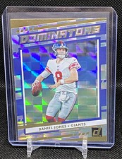 Daniel Jones 2020  Panini Donruss Dominators #D-DJ New York Giants