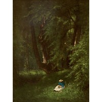 Inness Im Wald Kunstplakat ExtragroßEr Leinwanddruck