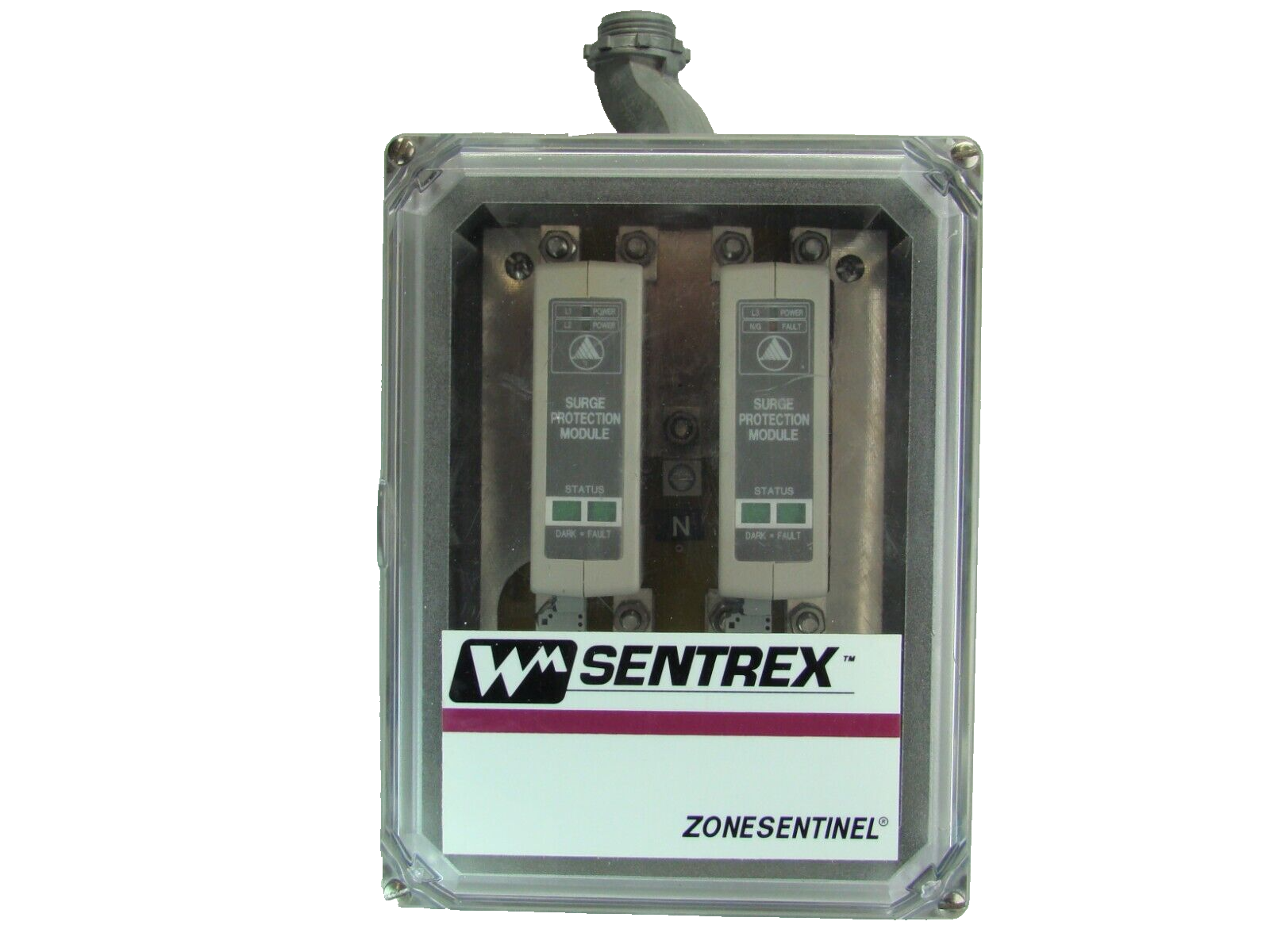 Sentrex Protection Wiremold ZA120Y AC Transient Voltage Surge Suppressor 120/208VAC 3 ...