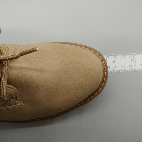 Call it Spring Womans Lace Up Ankle High Snow Boots Beige Fur Lined EUR 37 NEW - Picture 5 of 8