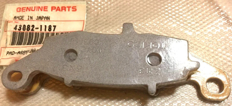 1 Paar Bremsbeläge vorne Kawasaki VN 1500 VN 800 Vulcan 43082-1187 NOS - Bild 1 von 1
