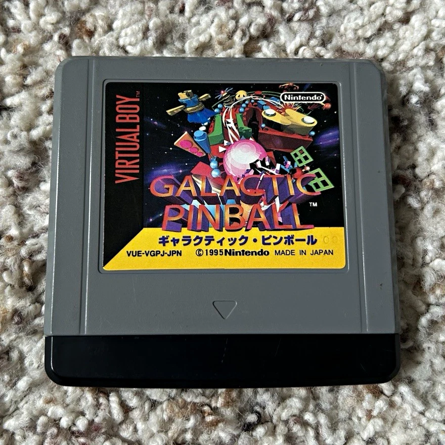 Pinball Nintendo Virtual Boy 1995 Video Games for sale | eBay