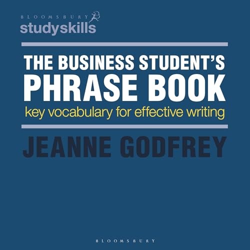 The Business Students Phrase Book Key Vocabulary by Jeanne Godfrey PAPERBACK - Image 3