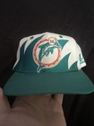 Miami Dolphins Vintage Logo Athletic Sharktooth Snapback