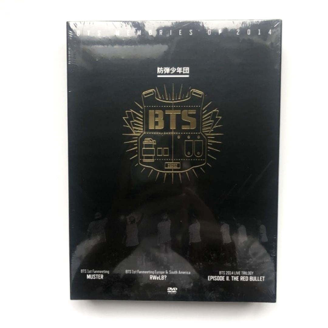 K-POP・アジア bts memories of 2014 DVD BTS Memories of 2014 DVD 3-Disc Set Japan NTSC Region 2 343min