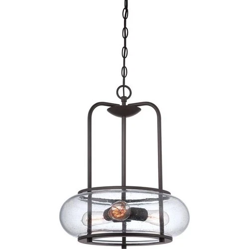 Trilogy - 3 Light Large Pendant - 20 Inches high-Brushed Nickel Finish - Picture 2 of 9