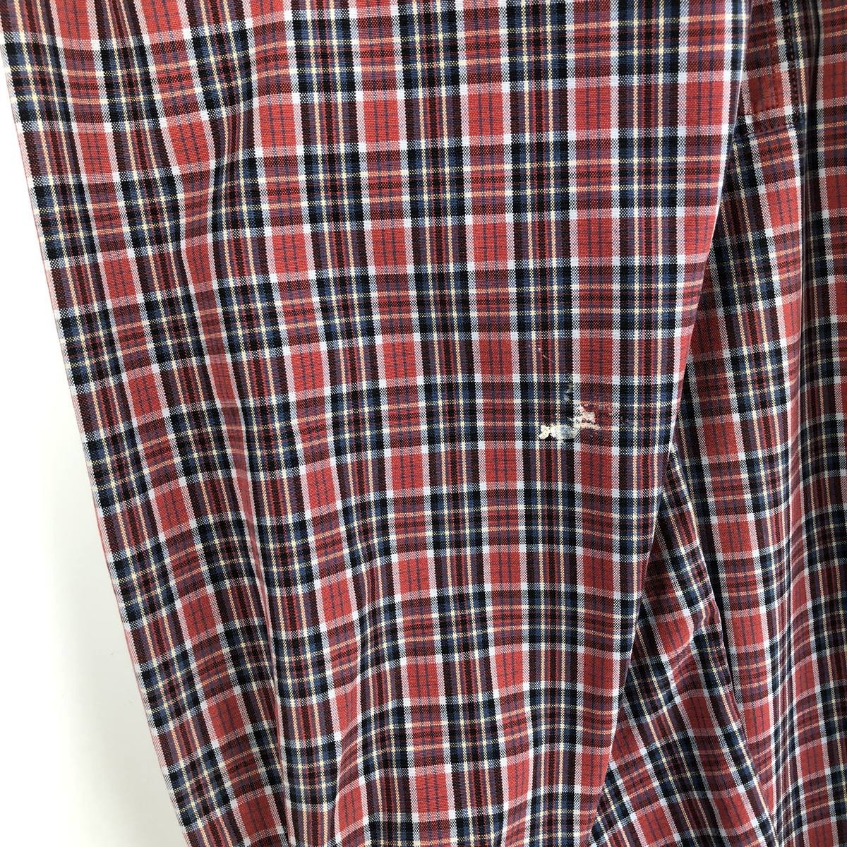 Used Carhartt Check Pattern Long Sleeve Button-Down Work Shirt Men's Size Medium thumbnail 7