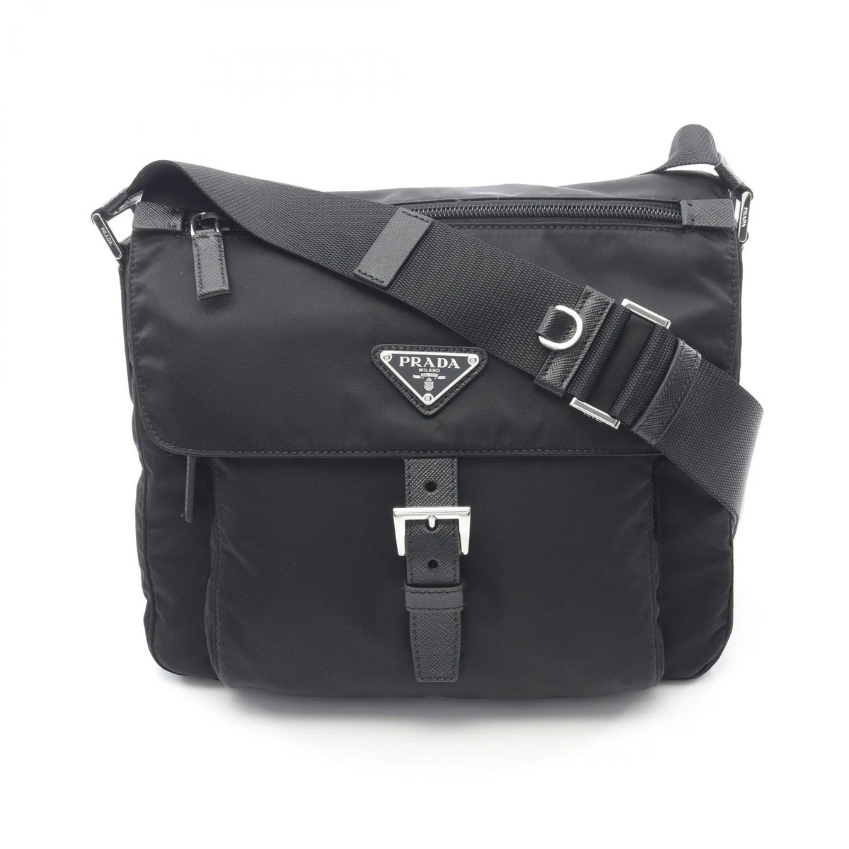PRADA Vela Black Bags & Handbags for Women for sale | eBay