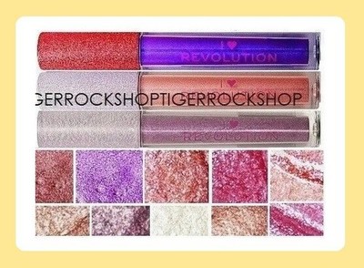 REVOLUTION Lipgloss Metallic Einhorn Meerjungfrau Drache Lipgloss Shimmer Pearl  