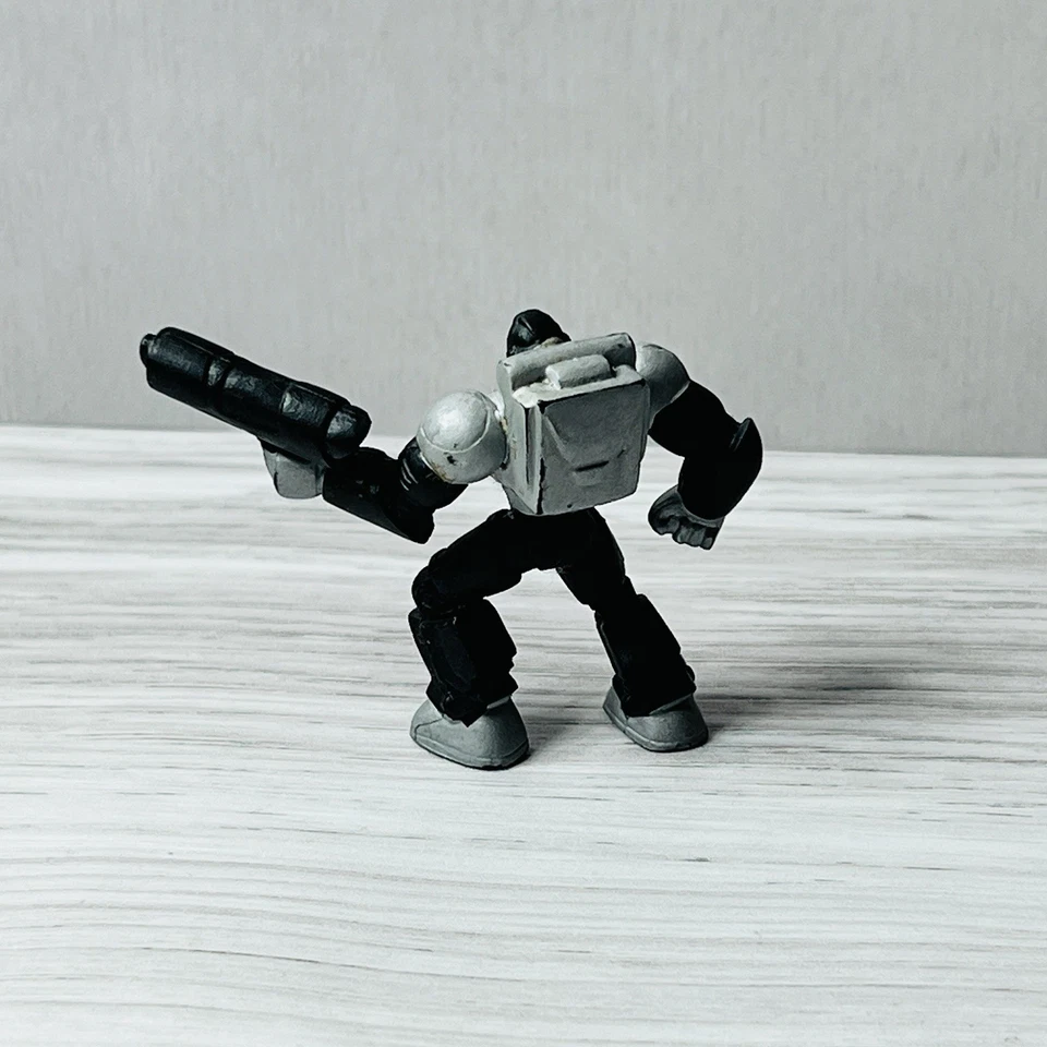 Trendmasters Rumble Wars Troopers Cyber Toy Force Steel Cake Gun Figura 2001 Foto 3 de 4