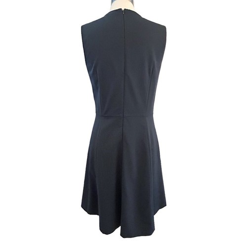 Theory Damen Abell Agustin schwarz Wollmischung ärmelloses Kleid 10 gebraucht, in einwandfreiem Zustand - Bild 3 von 13