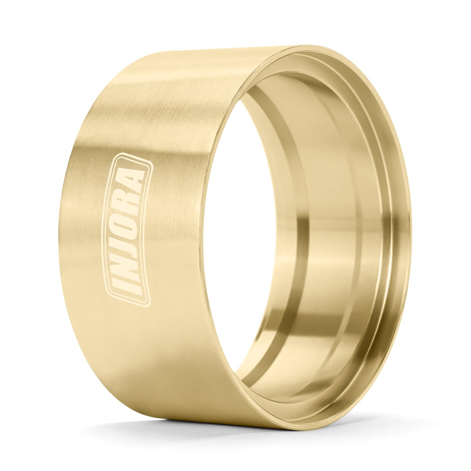 INJORA Brass Wheel Weights Inner Beadlock Rings Fit - 147g 2.2" Beadlock Whee...