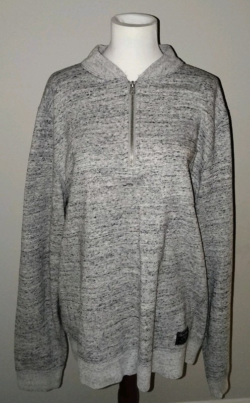  Abercrombie & Fitch Sweat Shirt Sz XL Gray