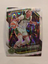 White Seismic Prizm - Zia Cooke - 2025 Panini WNBA Prizm #110 - Seattle Storm