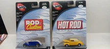 2002 Hot Wheels Rod & Custom  #3/4 34 FORD ROADSTER, Hot Rod #1/4 40 Ford