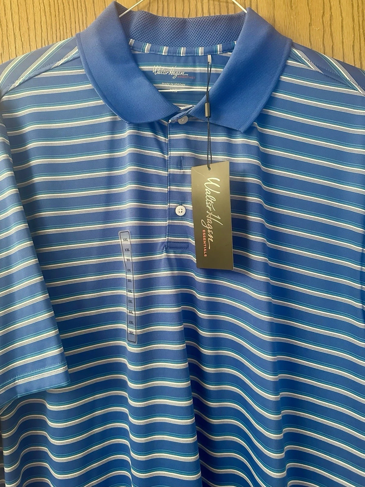 Walter Hagen Essentials Polo Shirt Mens XXL Blue