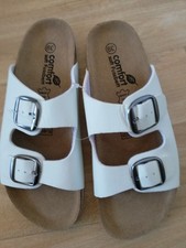 NEU--BIO Comfort soft Fußbett -Pantolette, Gr. 39, weiß, Tiefenfußbett+++NEU