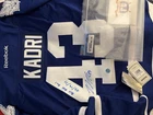 Nazem Kadri Signed Leafs Jersey First NHL Goal With COA