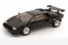 KK Scale 1985 Lamborghini Countach LP 5000S QV Black 1:12 Scale w/ Openings!