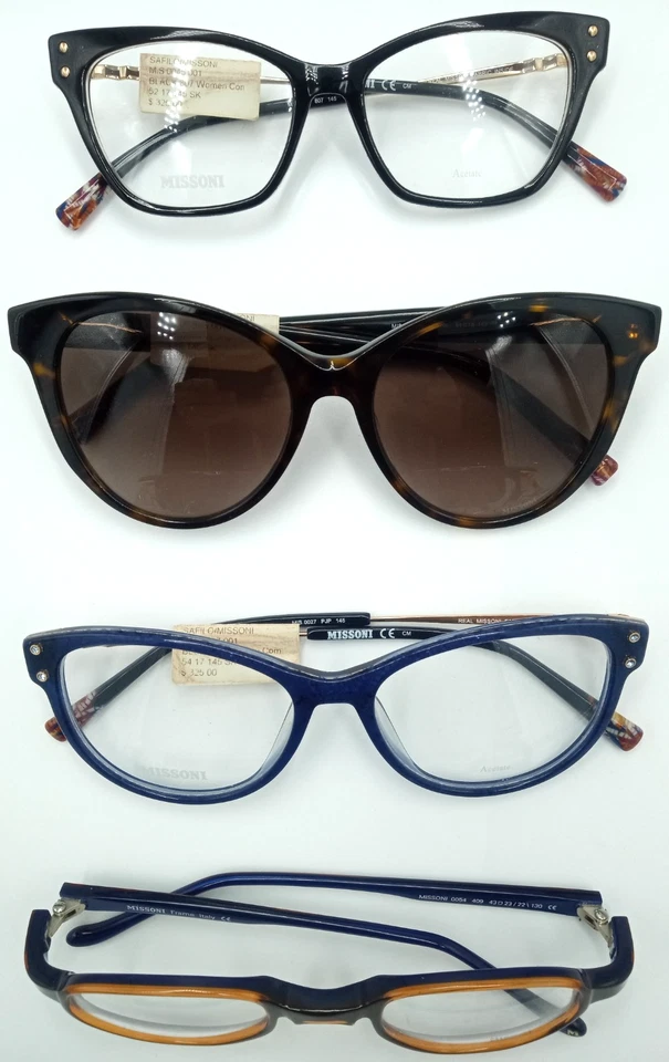 Gafas Missoni para mujer ELIGE TALLA/COLOR/MODELO/MARCO Monturas para gafas Anteojos Foto 3 de 3