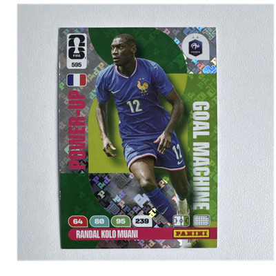 Panini FIFA WM 26 Power-Up Goal Machine Randal Kolo Muani #595 Frankreich Card