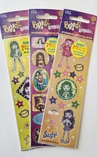Vtg Sandylion Bratz Dolls Stickers LOT NIP Sasha Passion 4 Fashion HTF MGA Bonus
