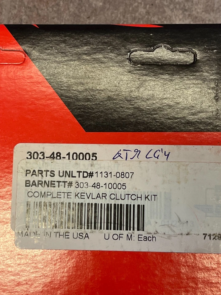 barnett 303-48-10005 Kupplung Clutch Kit Scheiben Lamellen für KTM LC4 620 640 - Imagem 4 de 4