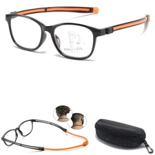 Magnetic Multifocal Reading Glasses Adjustable Mirror Legs Multifocus Eyeglasses