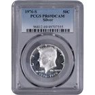 1976-S 50C Proof Kennedy Silver Half Dollar ~ PCGS PR69DCAM