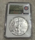 2016 P American Silver Eagle 1 oz .999 Silver Coin Cubs World Series champions