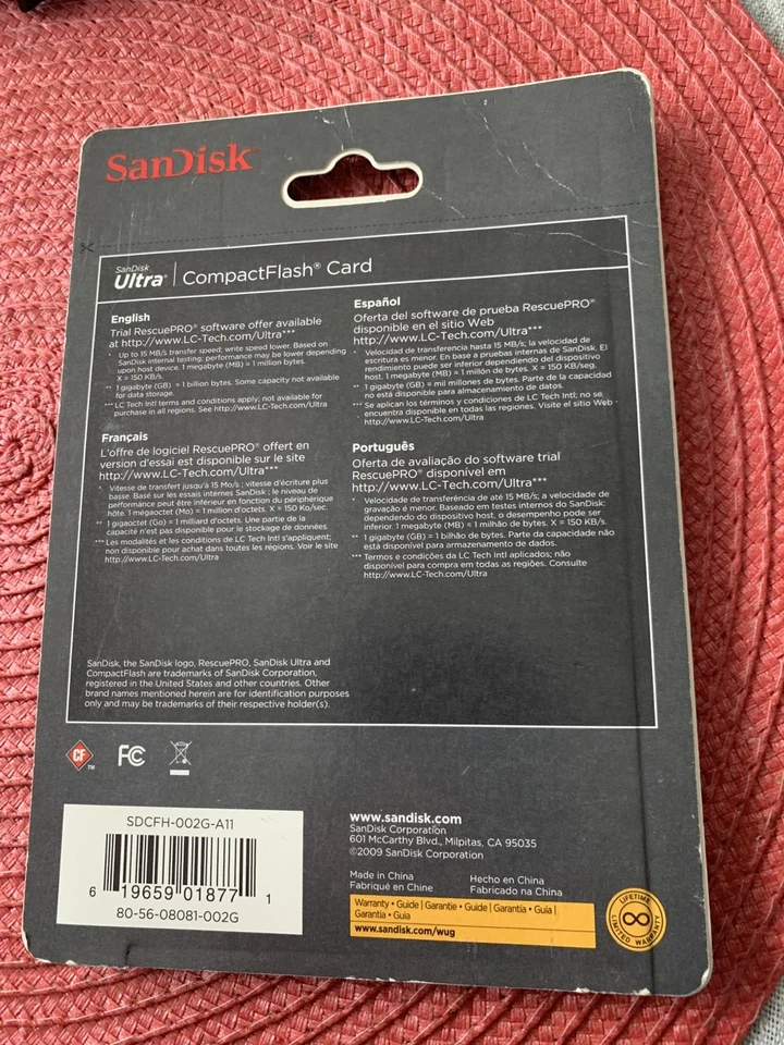 ultra compact flash cards - Image 2 of 3