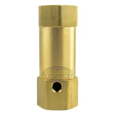 1" x 1 Inch Female NPT In Line Brass Compressed Air Check Valve CIL1010U USA