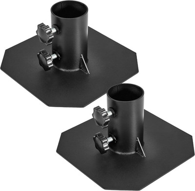 2 Pack Stationary Dock Bottom Pad,Stationary Dock Base Plate,Floating Dock Brack