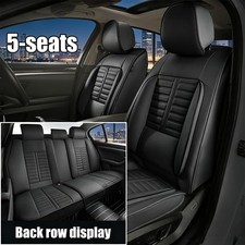 Full Set Car 5-seat Covers Faux Leather Protector For Chevrolet Cobalt 2005-2010