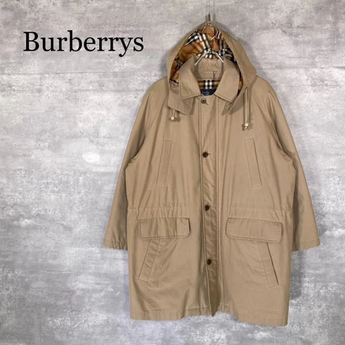 Burberrys Sa Liner Felpa con Cappuccio Trench Cappotto Uomo #EB ZHA