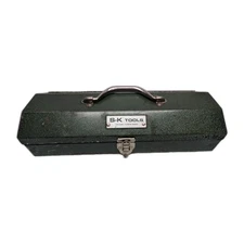 Vintage S-K Tools Metal Socket Tombstone Tool Box