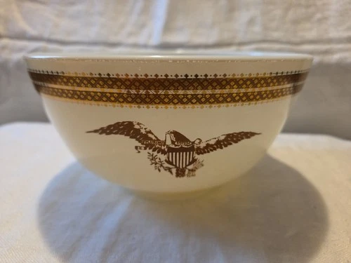 Rare Pyrex Federal Eagle 478-B 1 1/2 Quart Mixing Bowl 7.75" Vintage America