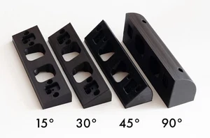Angle Mount Bracket Wedge for Eufy E340 | With Hardware | 15° 30° 35° 45° 90°